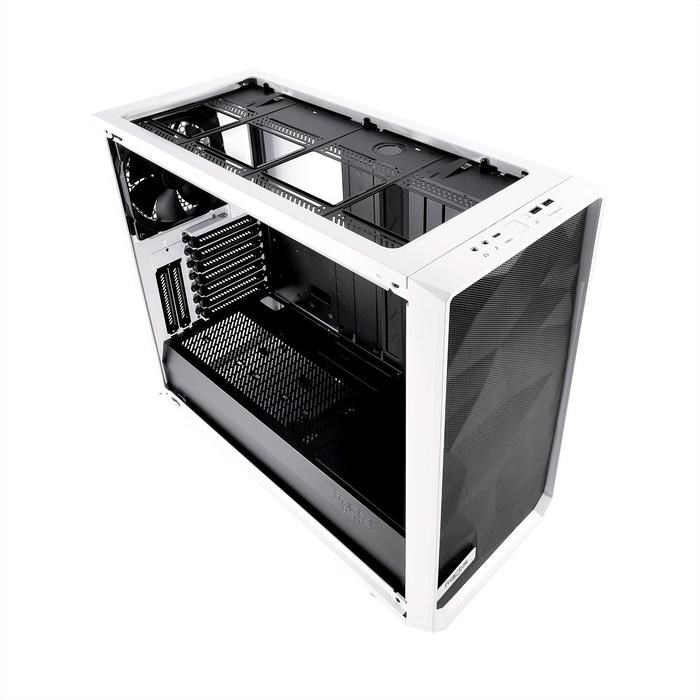 Корпус Fractal Design Meshify S2 White TG, без БП, E-ATX, Midi-Tower, белый - фото 51369312