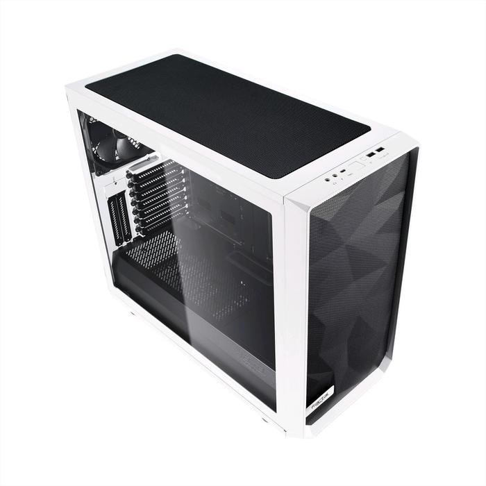 Корпус Fractal Design Meshify S2 White TG, без БП, E-ATX, Midi-Tower, белый - фото 51369313