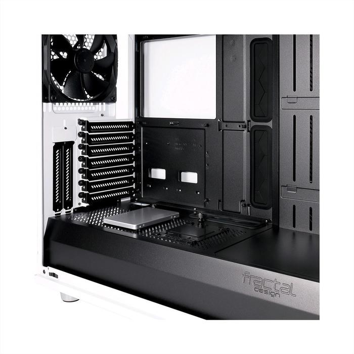 Корпус Fractal Design Meshify S2 White TG, без БП, E-ATX, Midi-Tower, белый - фото 51369314