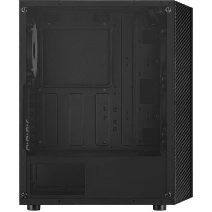 Корпус Aerocool Hive-G-BK-v2, без БП, ATX, Midi-Tower, черный - фото 51369606