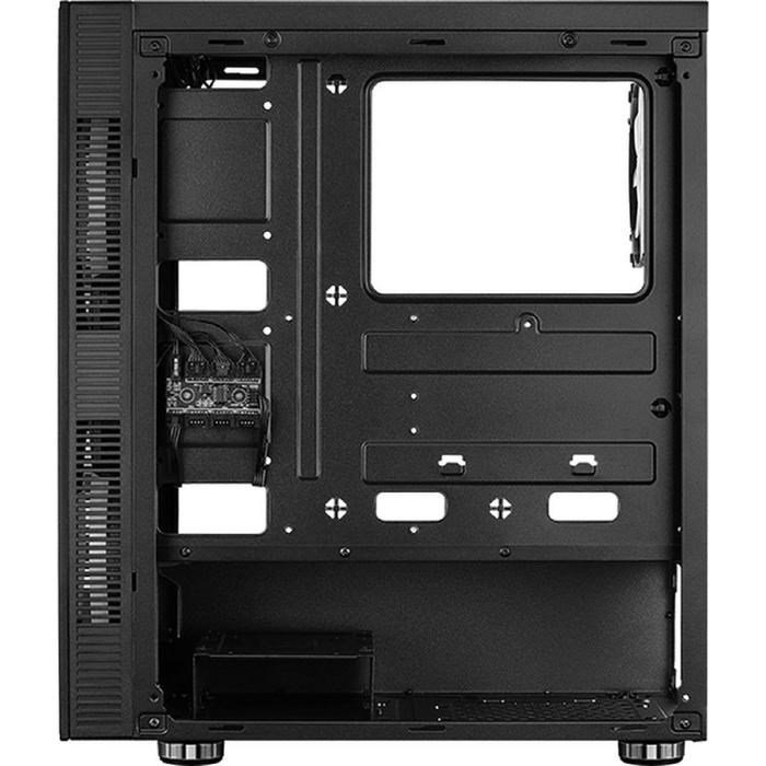 Корпус Aerocool Python-G-BK-v1, без БП, ATX, Midi-Tower, черный - фото 51369628