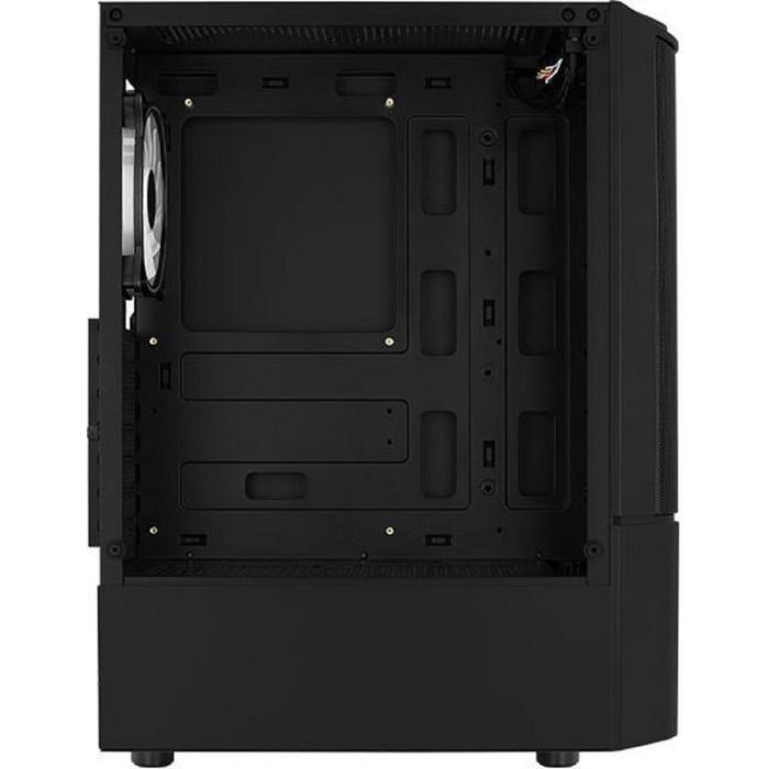 Корпус Aerocool Quantum Mesh-G-BK-v2, без БП, ATX, Midi-Tower, черный - фото 51369645