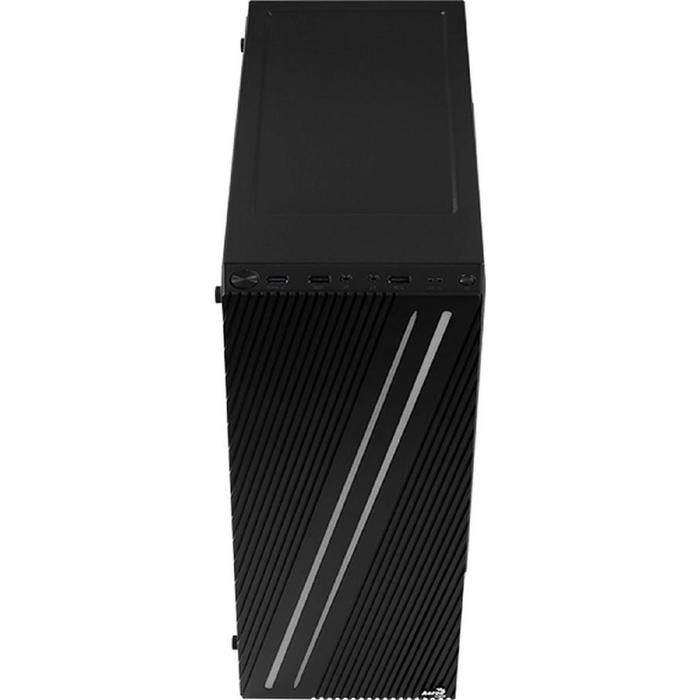 Корпус Aerocool Streak-A-BK-v1, без БП, ATX, Midi-Tower, черный - фото 51369658