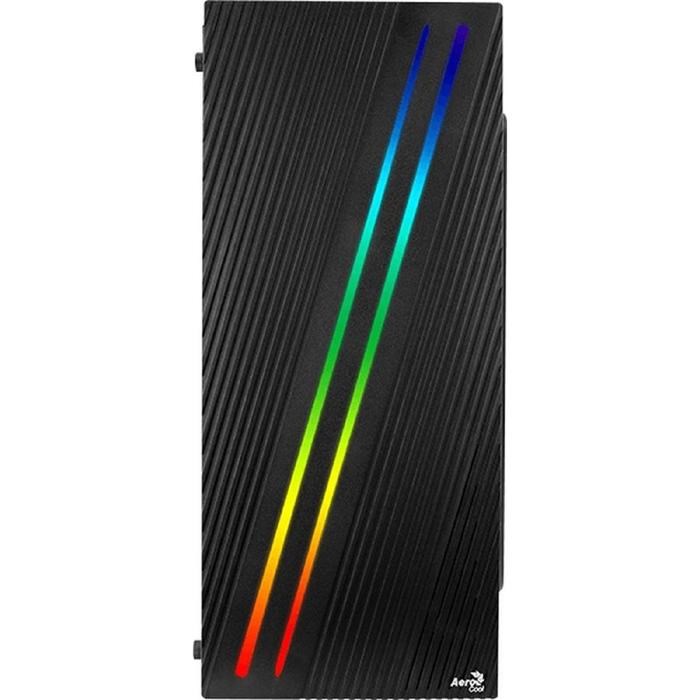 Корпус Aerocool Streak-A-BK-v1, без БП, ATX, Midi-Tower, черный - фото 51369659