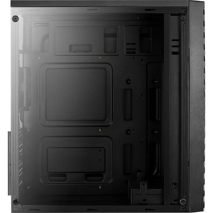 Корпус Aerocool Streak-A-BK-v1, без БП, ATX, Midi-Tower, черный - фото 51369663