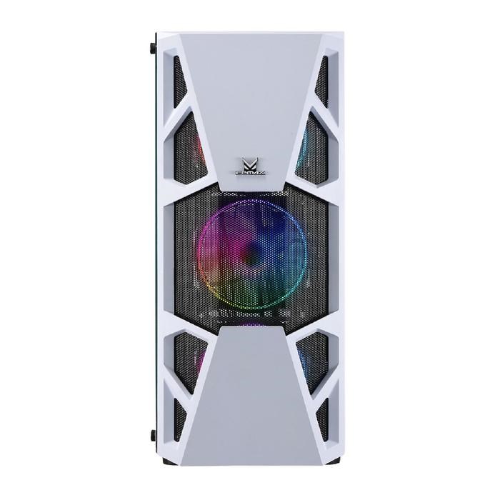 Корпус Formula CL-3303W RGB, без БП, ATX, Midi-Tower, белый - фото 51369668