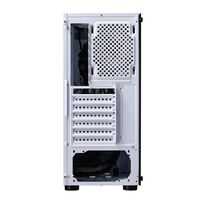 Корпус Formula CL-3303W RGB, без БП, ATX, Midi-Tower, белый - фото 51369669