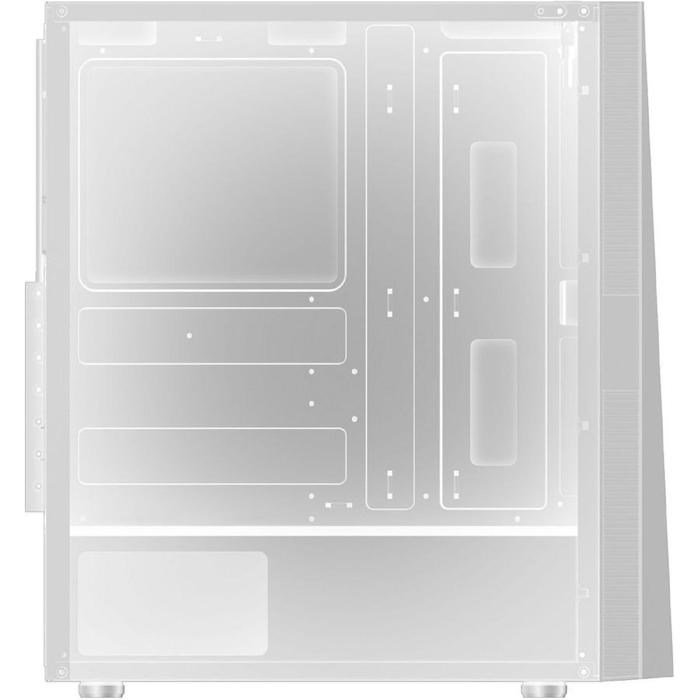 Корпус Formula V-LINE 2055W, без БП, ATX, Midi-Tower, белый - фото 51369693