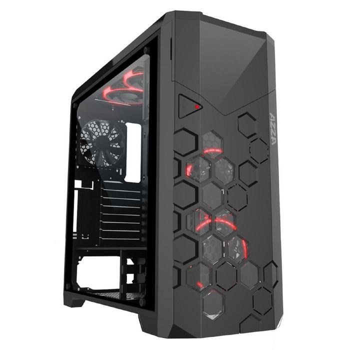 Корпус Formula V-LINE 6000-RGB, без БП, ATX, Midi-Tower, черный - фото 51369702