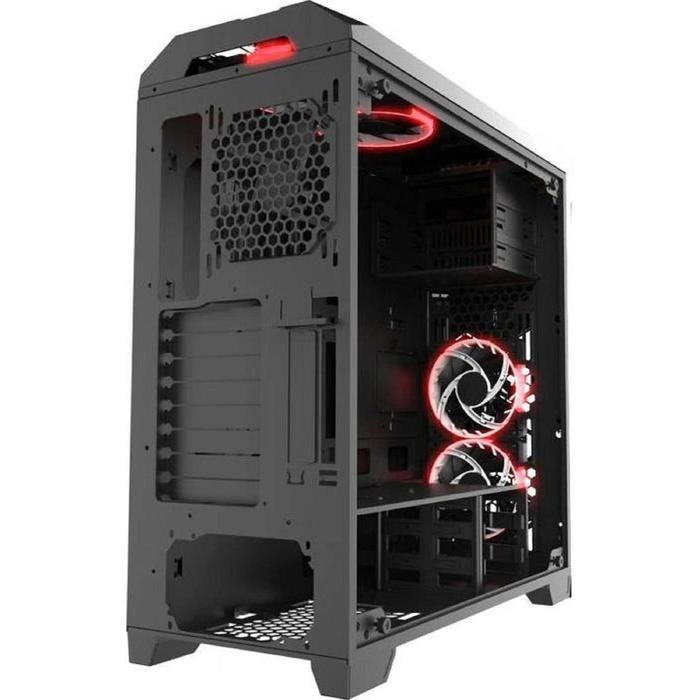 Корпус Formula V-LINE 6000-RGB, без БП, ATX, Midi-Tower, черный - фото 51369704