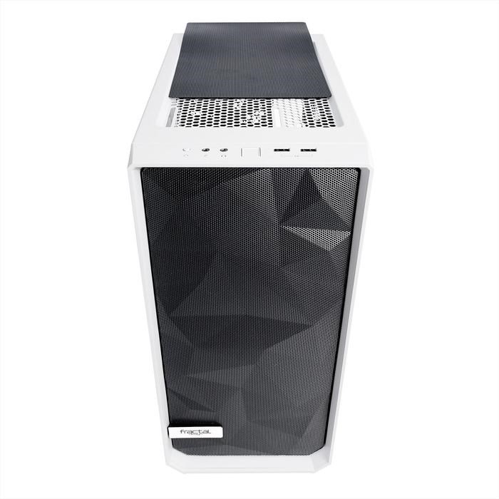 Корпус Fractal Design Meshify C TG, без БП, ATX, Midi-Tower, белый - фото 51369731