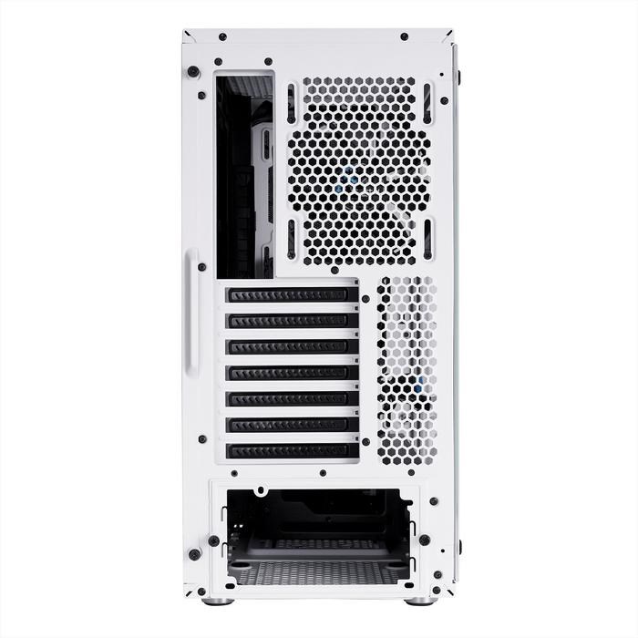 Корпус Fractal Design Meshify C TG, без БП, ATX, Midi-Tower, белый - фото 51369732