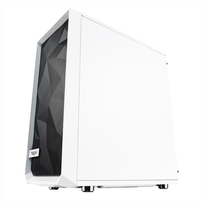 Корпус Fractal Design Meshify C TG, без БП, ATX, Midi-Tower, белый - фото 51369739