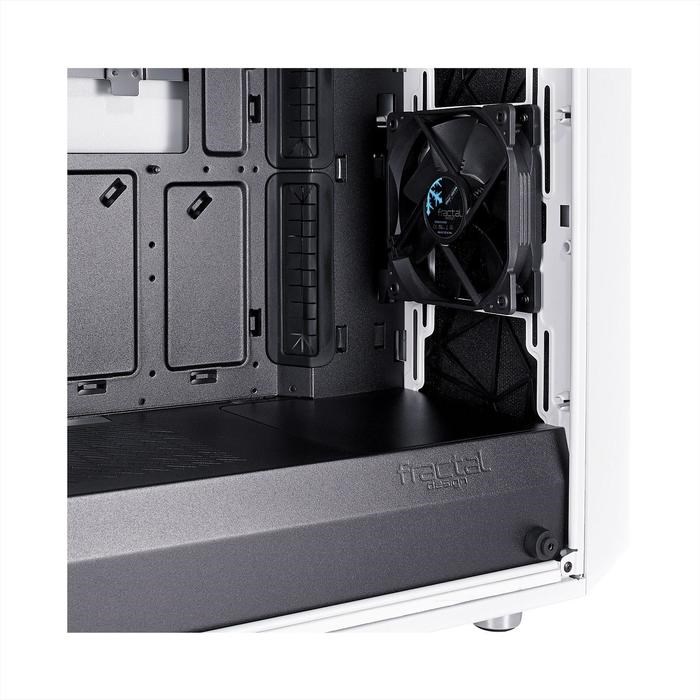 Корпус Fractal Design Meshify C TG, без БП, ATX, Midi-Tower, белый - фото 51369746