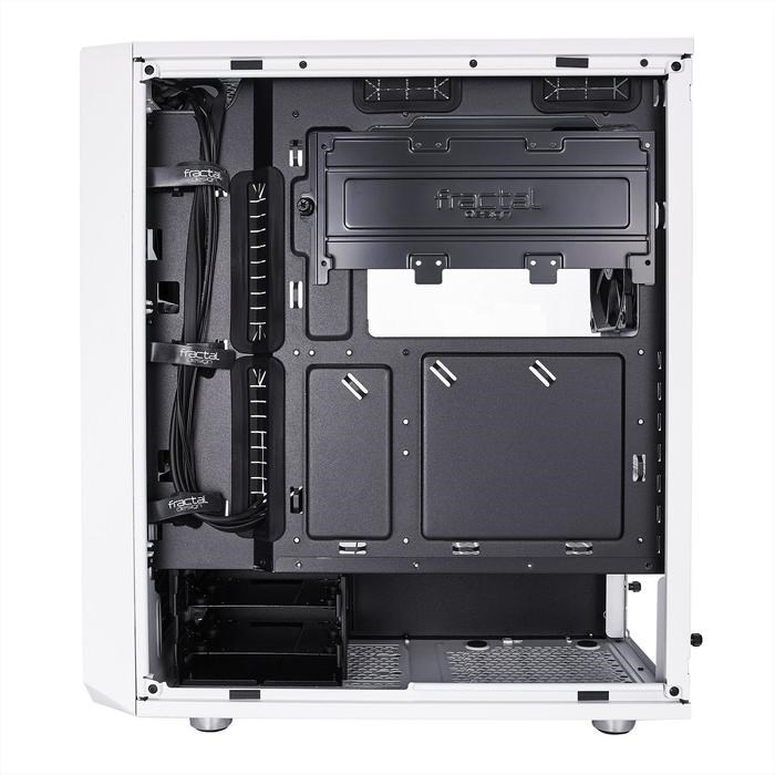 Корпус Fractal Design Meshify C TG, без БП, ATX, Midi-Tower, белый - фото 51369747