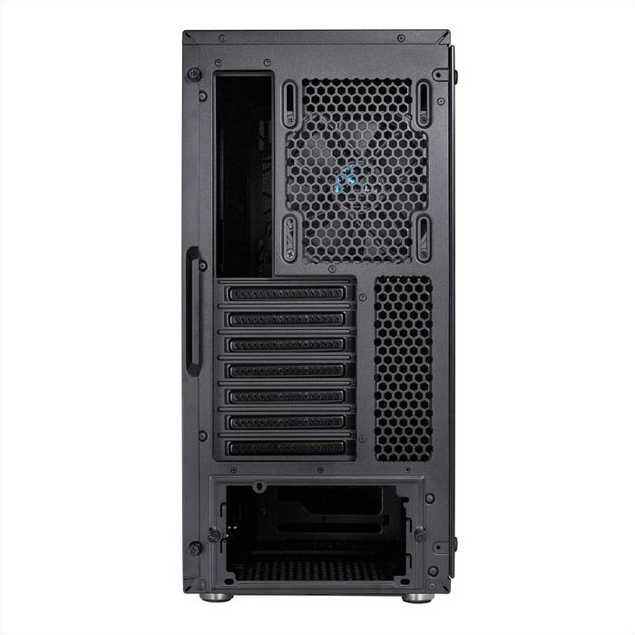 Корпус Fractal Design Meshify С Blackout TG Light, без БП, ATX, Midi-Tower, черный - фото 51369756