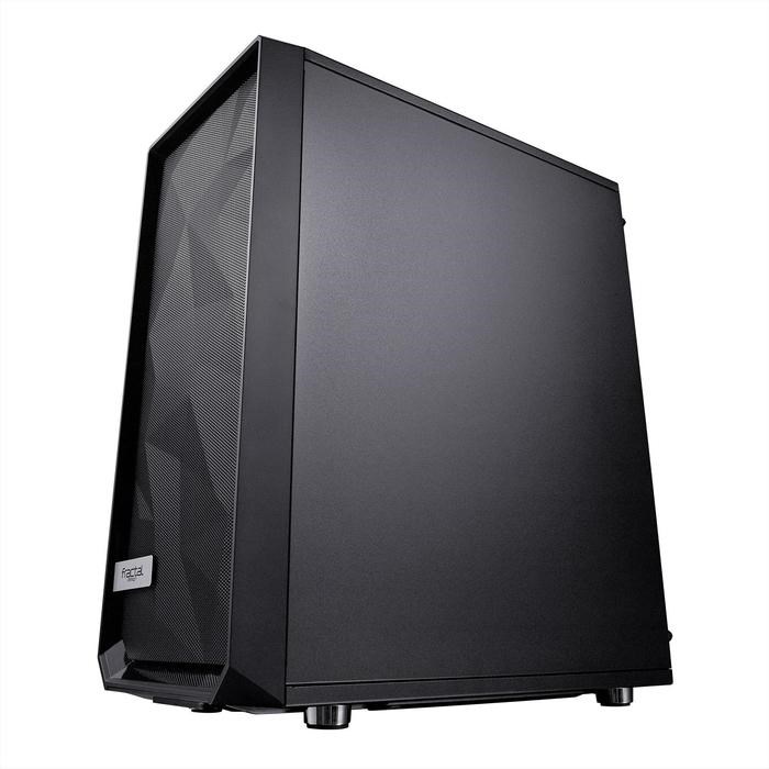 Корпус Fractal Design Meshify С Blackout TG Light, без БП, ATX, Midi-Tower, черный - фото 51369760