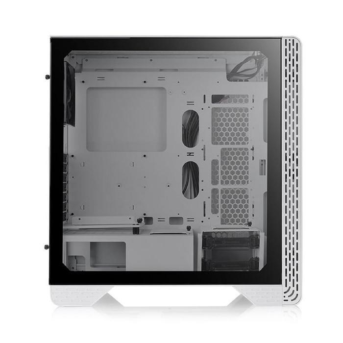 Корпус Thermaltake S300 TG Snow, без БП, ATX, Midi-Tower, белый - фото 51369823