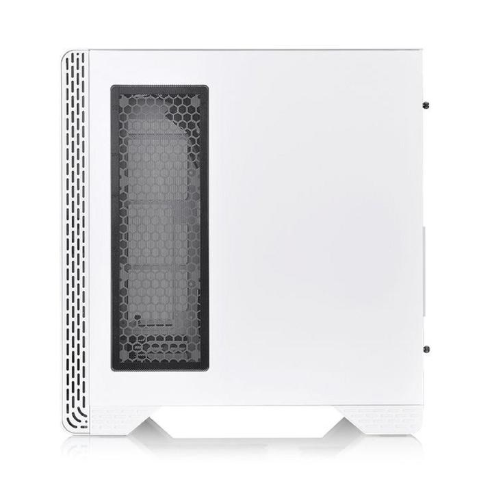 Корпус Thermaltake S300 TG Snow, без БП, ATX, Midi-Tower, белый - фото 51369824