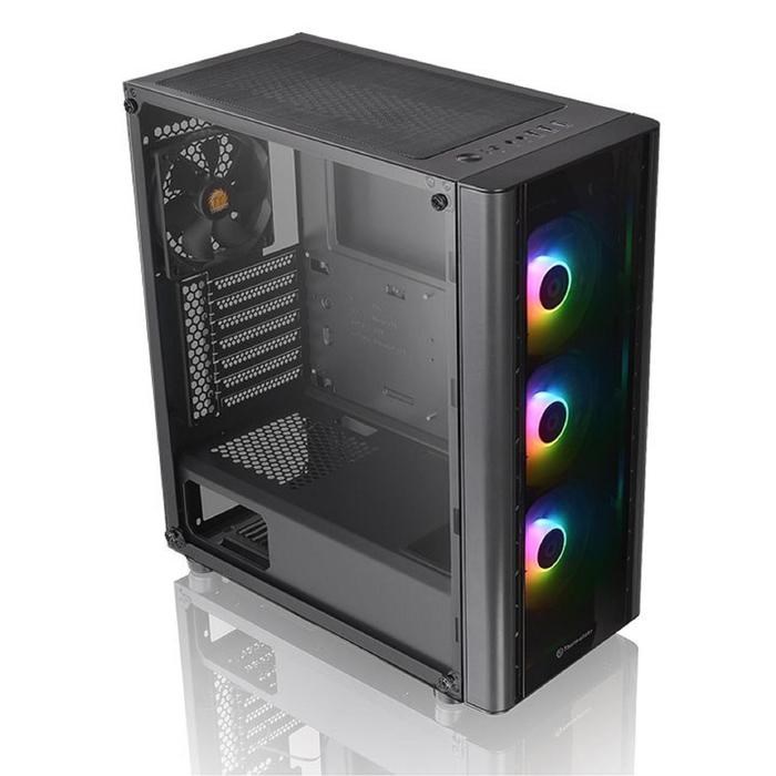 Корпус Thermaltake V250 TG ARGB, без БП, ATX, Midi-Tower, черный - фото 51369843