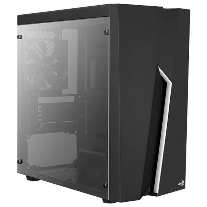 Корпус Aerocool Bolt Mini TG, без БП, mATX, Mini-Tower, черный - фото 51369868