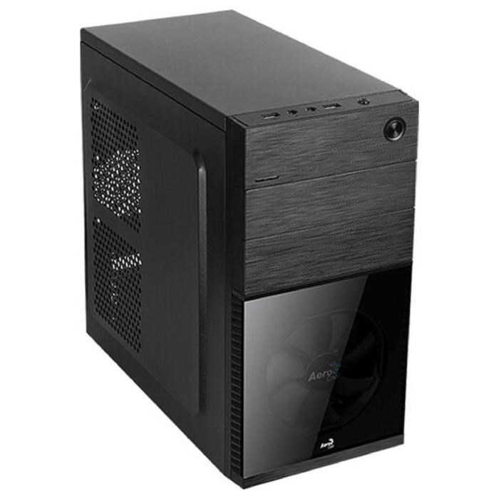 Корпус Aerocool CS-105, без БП, mATX, Mini-Tower, черный - фото 51369877