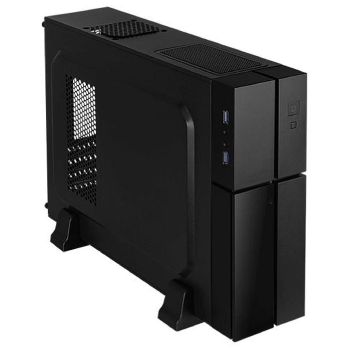 Корпус Aerocool Playa Slim, без БП, mATX, Mini-Tower, черный - фото 51369902