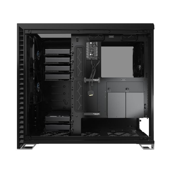 Корпус Fractal Design Vector RS Blackout TG, без БП, E-ATX, Full-Tower, чёрный - фото 51369946