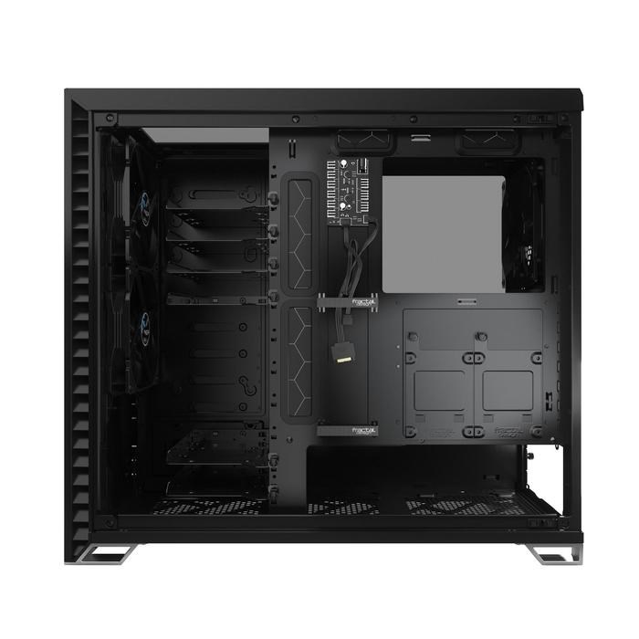 Корпус Fractal Design Vector RS Blackout TG, без БП, E-ATX, Full-Tower, чёрный - фото 51369947