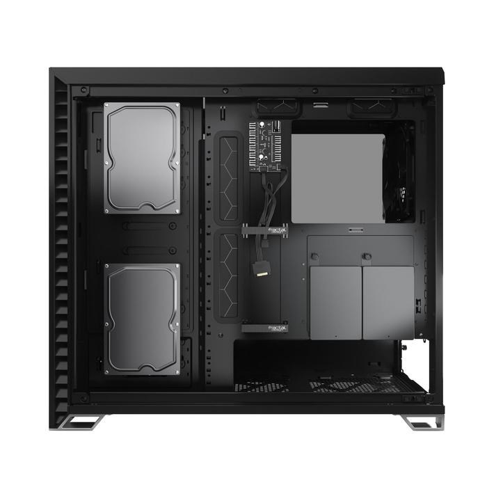 Корпус Fractal Design Vector RS Blackout TG, без БП, E-ATX, Full-Tower, чёрный - фото 51369948