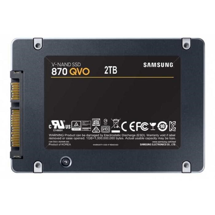 Накопитель SSD Samsung MZ-77Q2T0BW 870 QVO 2.5", 2Тб, SATA III - фото 51370110