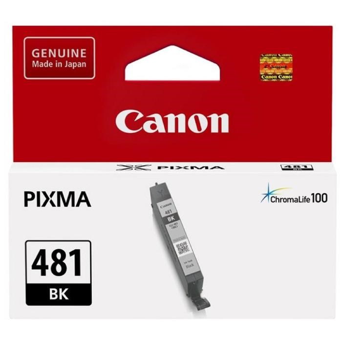 Картридж струйный Canon CLI-481BK черный для Canon PixmaTS6140/TS8140TS/TS9140/TR7540 - фото 51370182