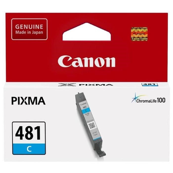 Картридж струйный Canon CLI-481C голубой для Canon Pixma TS6140/TS8140TS/TS9140/TR7540 - фото 51370183