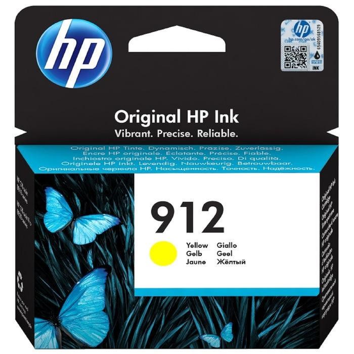 Картридж струйный HP 912 3YL79AE желтый для HP DJ IA OfficeJet 801x/802x (315стр.) - фото 51370222