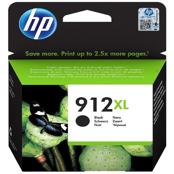 Картридж струйный HP 912XL 3YL84AE черный для HP OfficeJet 801x/802x (825стр.) - фото 51370224