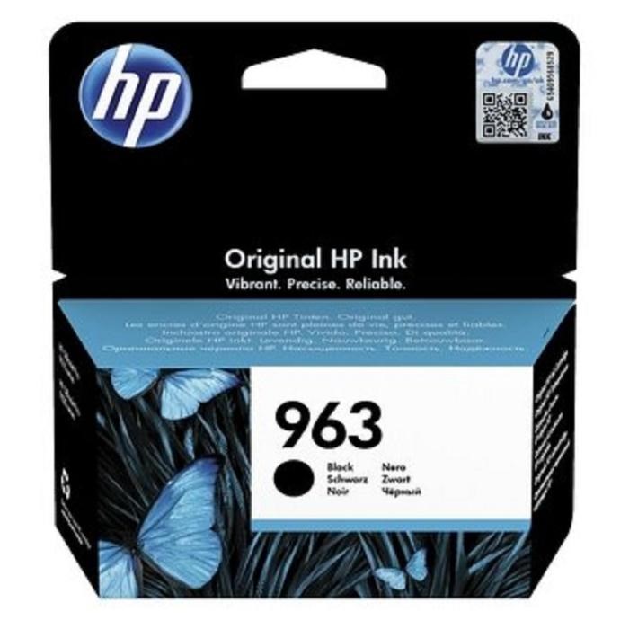 Картридж струйный HP 963 3JA26AE черный для HP OfficeJet Pro 901x/902x/HP (1000стр.) - фото 51370227