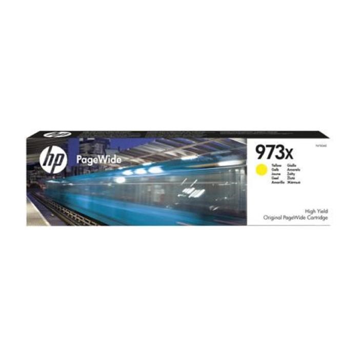 Картридж струйный HP 973XL F6T83AE желтый для HP PW Pro 477dw/452dw (7000стр.) - фото 51370229