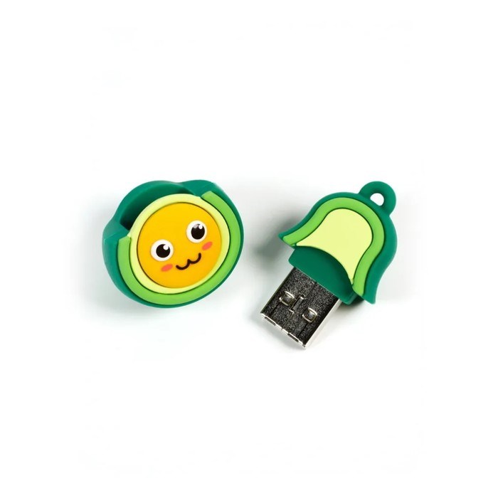 Флешка Smartbuy Wild series "Авокадо", 32 Гб, USB2.0, чт до 25 Мб/с, зап до 15 Мб/с - фото 51370433