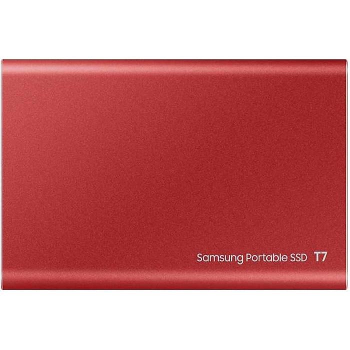 Накопитель SSD Samsung MU-PC500R/WW T7, 1.8", 500Гб, USB Type-C, красный - фото 51370597