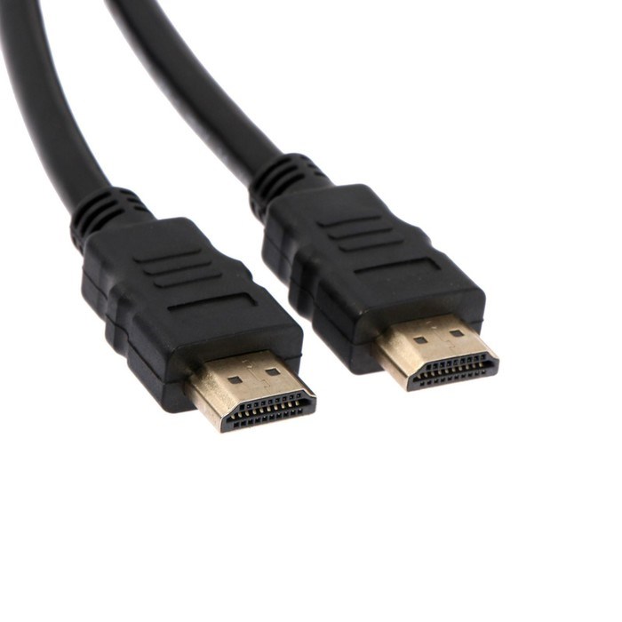 Кабель HDMI Windigo, HDMI(m)-HDMI(m), v 1.4, 1 м, позолоченные разъемы, 3D, 4K, черный - фото 51370788