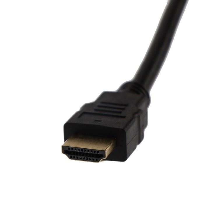 Кабель HDMI Windigo, HDMI(m)-HDMI(m), v 1.4, 5 м, позолоченные разъемы, 3D, 4K, черный - фото 51370815