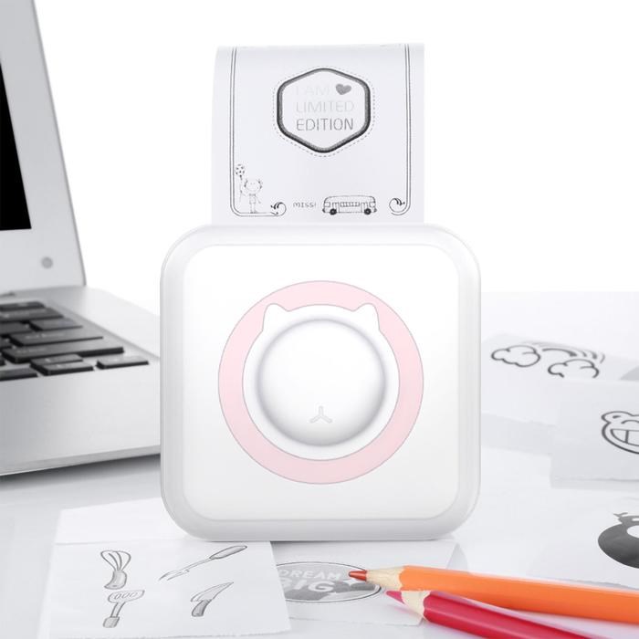 Мини-принтер Windigo LPR-01, Bluetooth, термопечать на чековой ленте, Android/iOS, 1000 мАч - фото 51371024