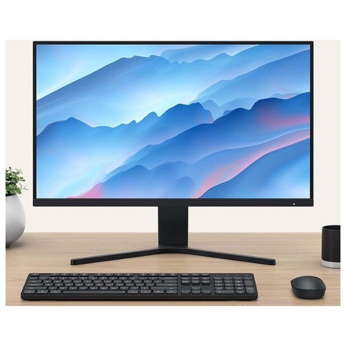 Монитор Xiaomi Mi Monitor (BHR4975EU), 27", IPS, 1920x1080, 75Гц, 6 мс, D-Sub, HDMI. чёрный - фото 51371510