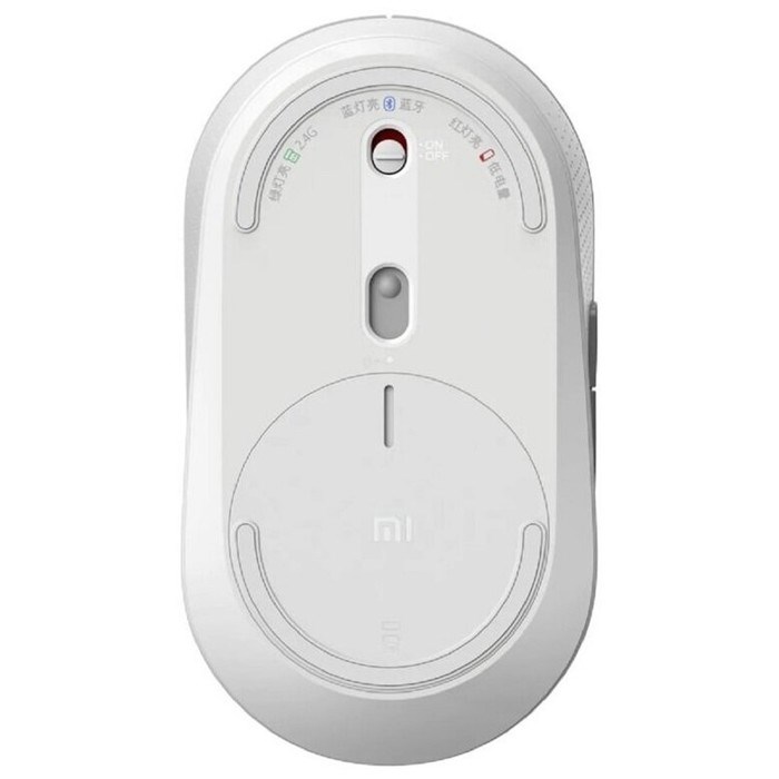 Мышь Xiaomi Mi Dual Mode Wireless Mouse Silent Edition, беспроводная, 1300 dpi, usb, белая - фото 51371516