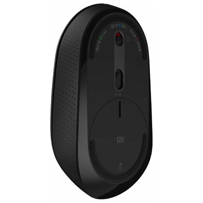 Мышь Xiaomi Mi Dual Mode Wireless Mouse Silent Edition, беспроводная, 1300 dpi, usb, чёрная - фото 51371525