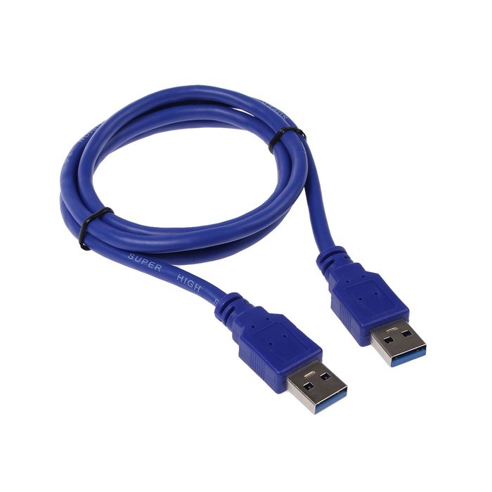 Кабель Cablexpert CCP-USB3-AMAM-1M, USB-A (male)-USB-A (male), USB 3.0, 1м, синий - фото 51371985