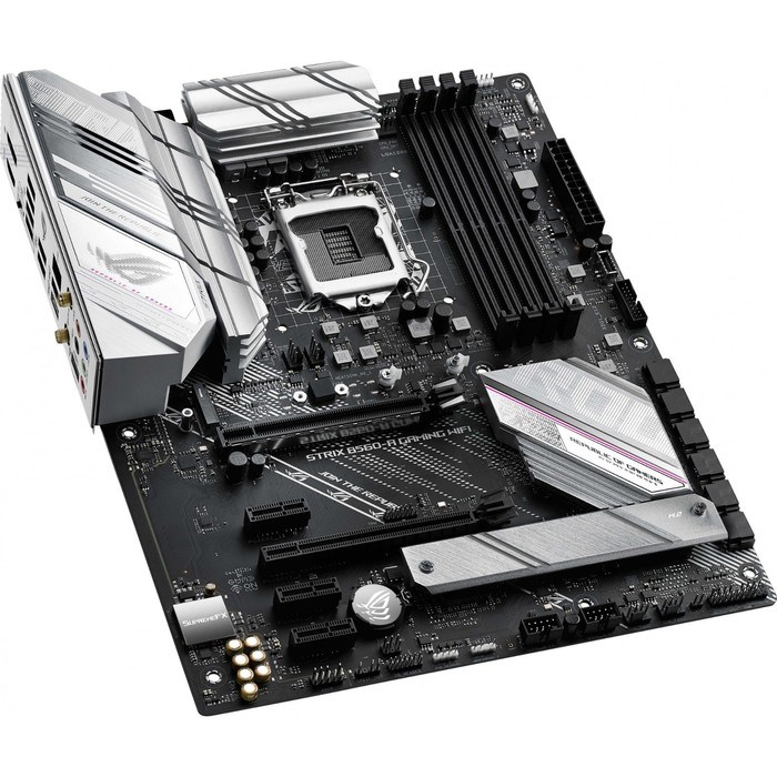 Материнская плата Asus ROG STRIX B560-A GAMING WIFI, LGA1200, B560, 4xDDR4, HDMI, ATX - фото 51372057