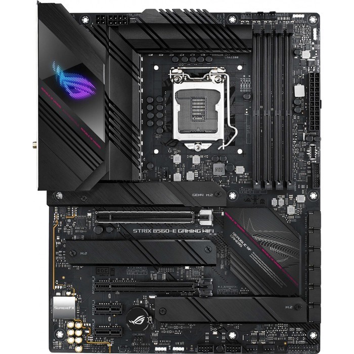 Материнская плата Asus ROG STRIX B560-E GAMING WIFI, LGA1200, B560, 4xDDR4, HDMI, ATX - фото 51372063