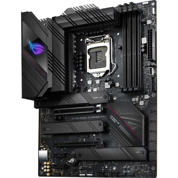 Материнская плата Asus ROG STRIX B560-E GAMING WIFI, LGA1200, B560, 4xDDR4, HDMI, ATX - фото 51372065