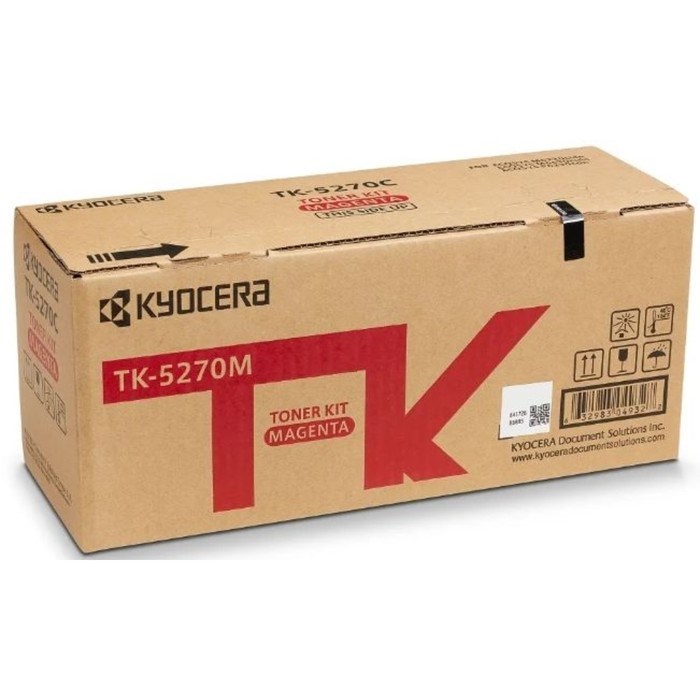 Картридж Kyocera TK-5270M 1T02TVBNL0 (M6230cidn/P6230cdn), для Kyocera (6000стр.), пурпурный   78936 - фото 51372086